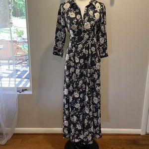 Zara Maxi Floral Dress